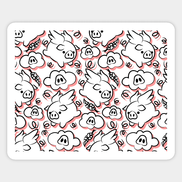 You Got the Piggy Pattern! Sticker by JPenfieldDesigns